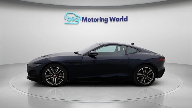 Used Jaguar F-Type R-Dynamic 300 HP (220 kW) 2021 Blue Coupe