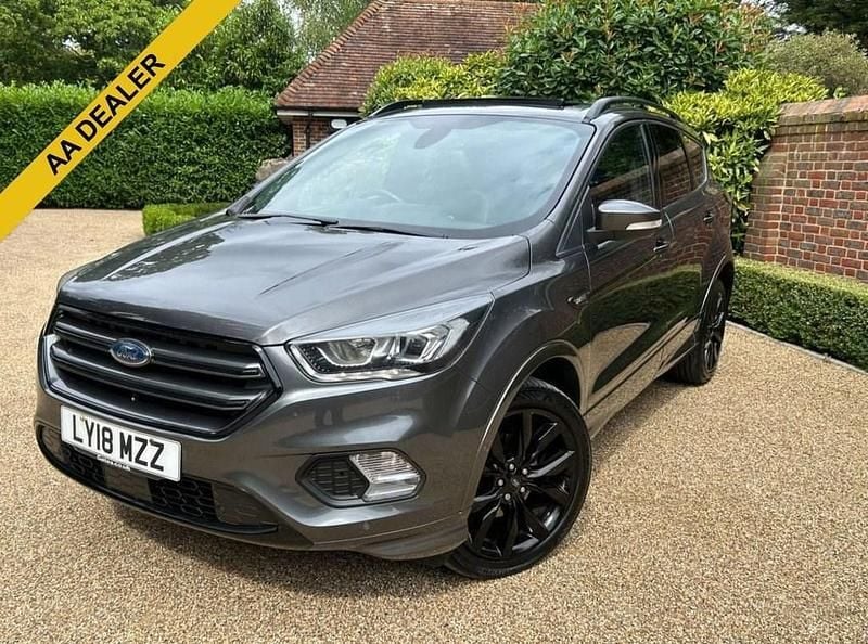 Grey Used 2018 Ford Kuga ST-Line X SUV | £10,864 (Good price) - Image 1/4