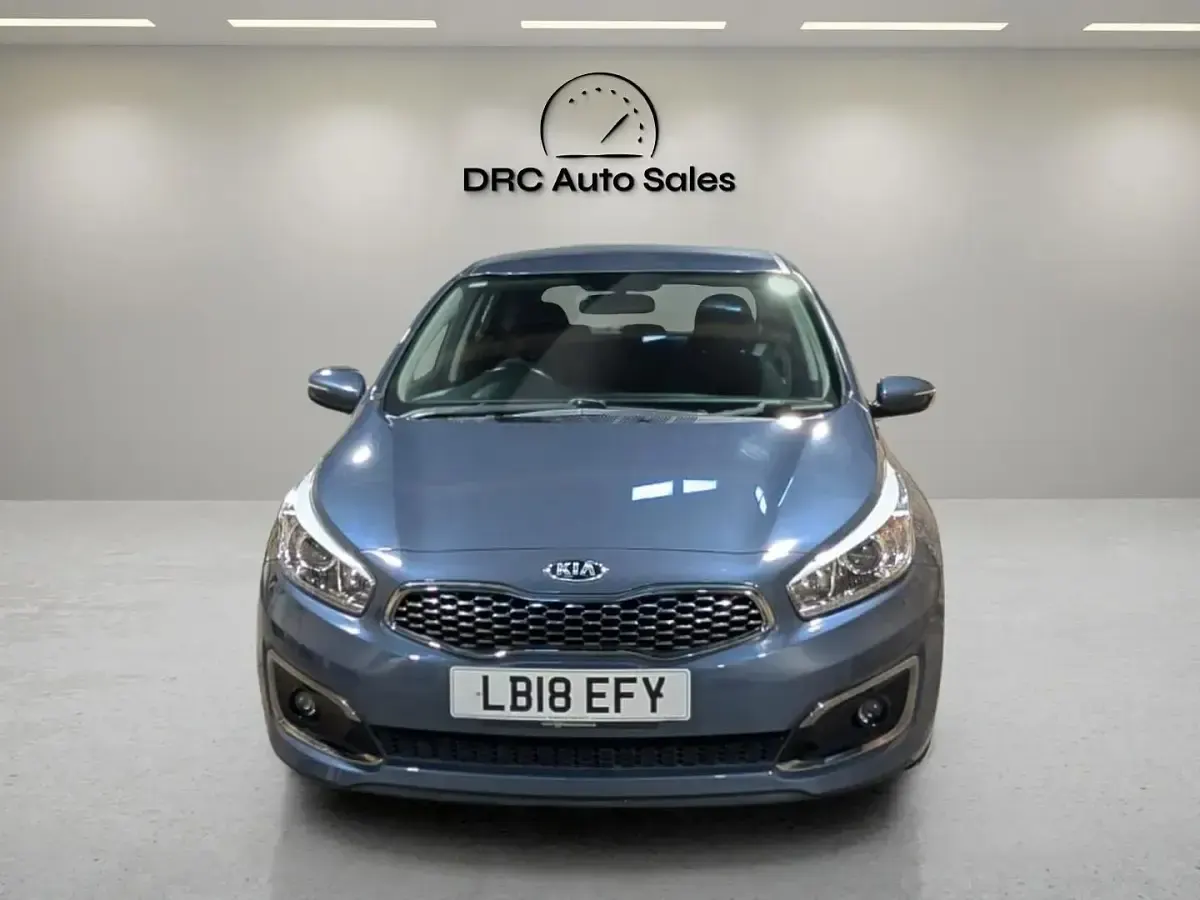 Used Kia Ceed 133 HP (97 kW) 2018 Blue Hatchback