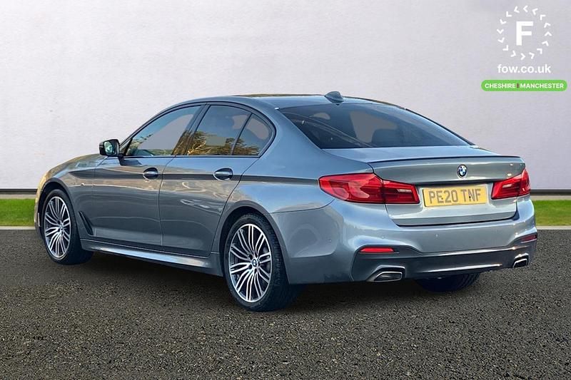 Used BMW 520 M Sport 184 HP (135 kW) 2020 Blue Sedan