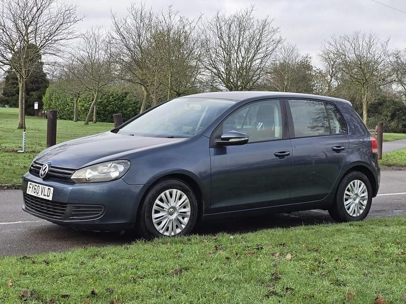 Used VW Golf VI S 2010 Blue Hatchback