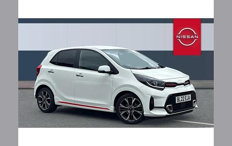 Used Kia Picanto GT-Line S 99 HP (72 kW) 2022 White Hatchback