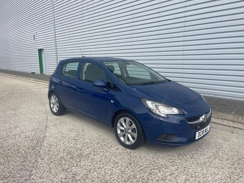 Blue Used 2018 Vauxhall Corsa Hatchback | £3,867 (Good price) - Image 1/4