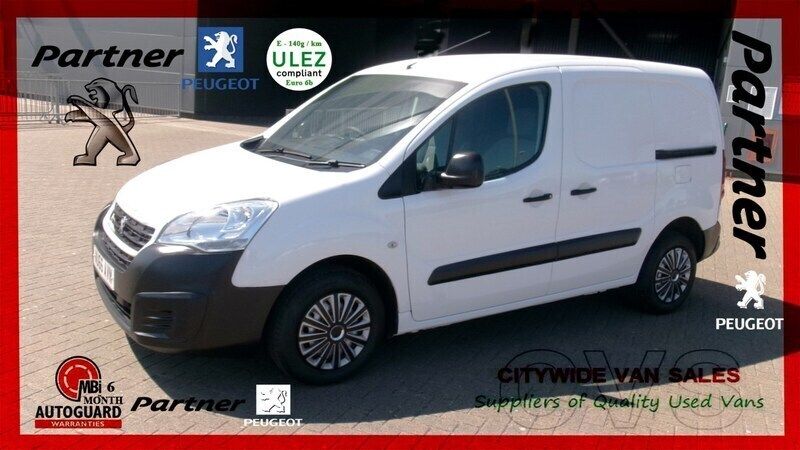 White Used 2016 Peugeot Partner S MPV | £5,495 (A bit pricey) - Image 1/4