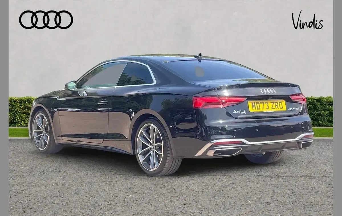 Used Audi A5 S-Line 201 HP (147 kW) 2023 Black Coupe