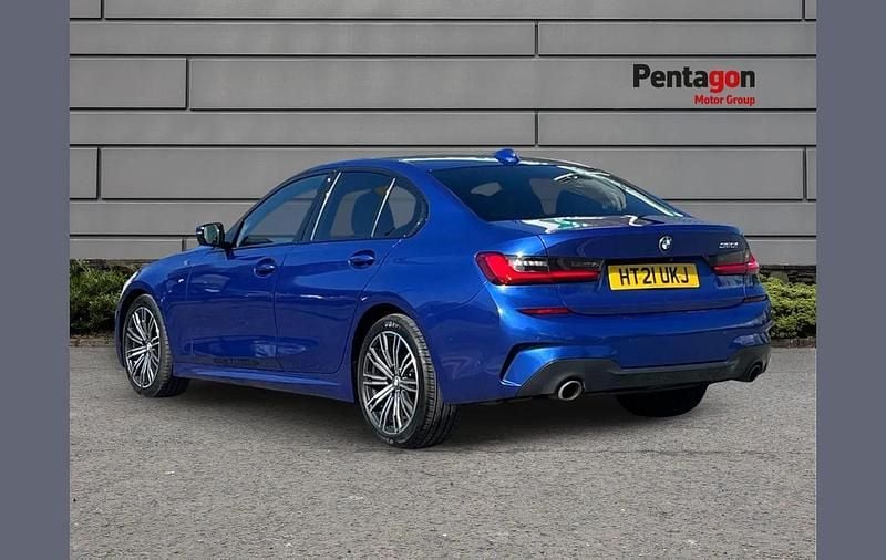 Used BMW 320 M Sport 180 HP (132 kW) 2021 Blue Sedan