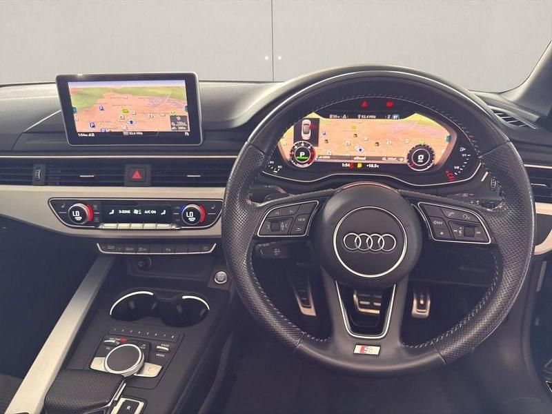 Used Audi A5 Cabriolet S-Line 190 HP (139 kW) 2017 Blue Cabriolet