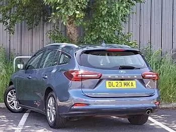 Used Ford Focus Titanium 125 HP (91 kW) 2023 Blue Estate