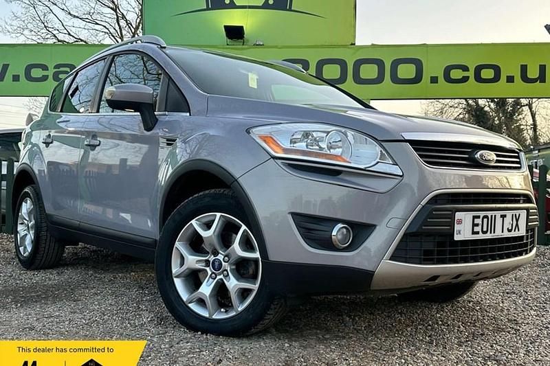 Used Ford Kuga Zetec 140 HP (102 kW) 2011 Silver SUV