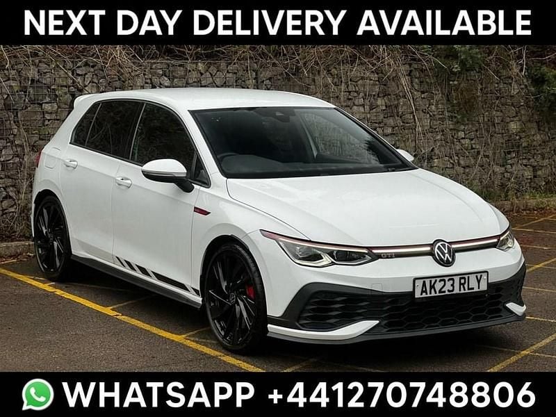 White Used 2023 VW Golf VIII GTI Clubsport Hatchback | £29,500 (Fair price) - Image 1/3