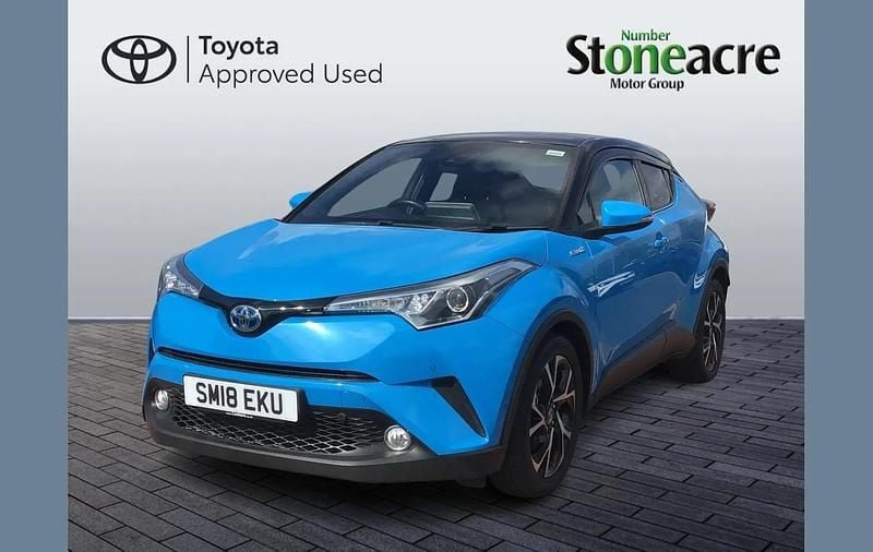 Second-hand Toyota C-HR Design 122 CP (89 kW) 2018 Albastru SUV