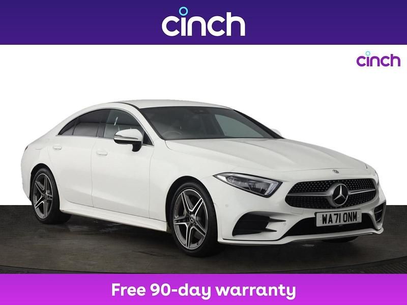White Used 2021 Mercedes CLS300 AMG line Coupe | £25,499 - Image 1/3
