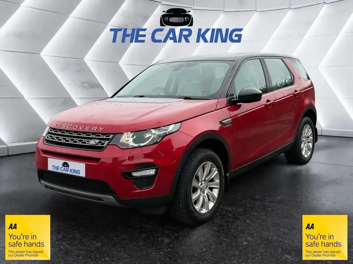 Used Land Rover Discovery Sport SE 177 HP (130 kW) 2016 Red SUV