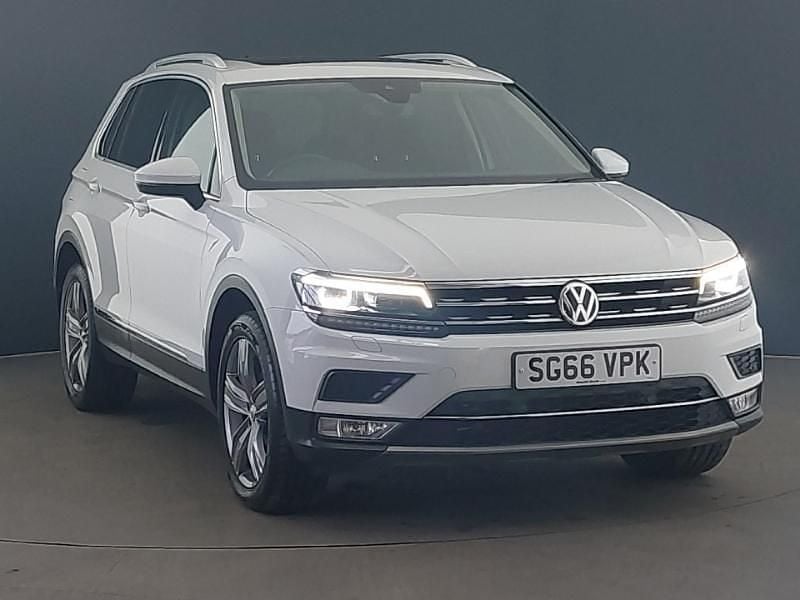 Used VW Tiguan SEL 150 HP (110 kW) 2016 White SUV