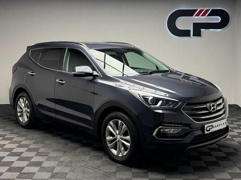 Used Hyundai Santa Fe Premium 200 HP (147 kW) 2016 Blue SUV