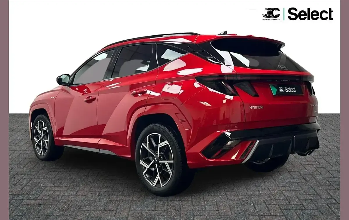 Used Hyundai Tucson N Line 211 HP (155 kW) 2025 Red SUV