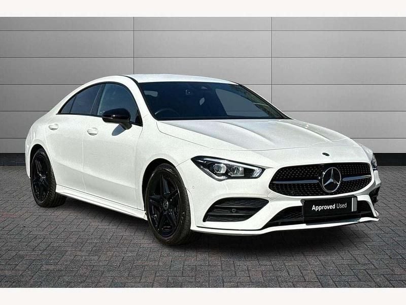 White Used 2023 Mercedes CLA220 Executive Sedan | £26,490 (Good price) - Image 1/4