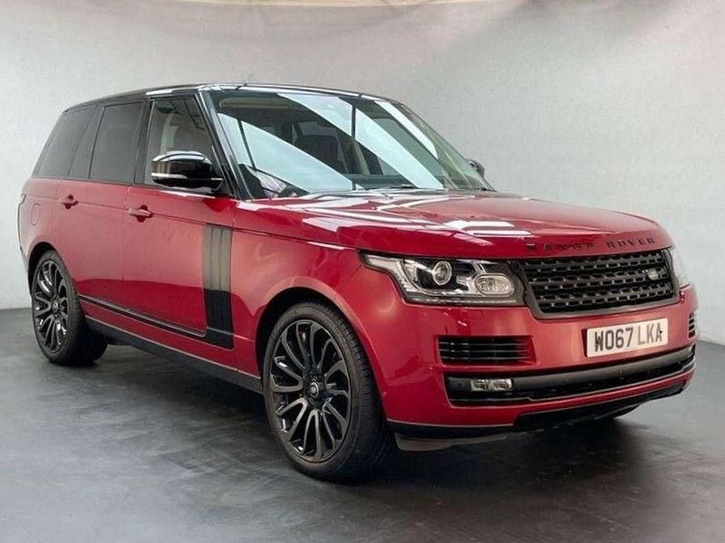 Used Land Rover Range Rover Autobiography 258 HP (189 kW) 2017 Red SUV