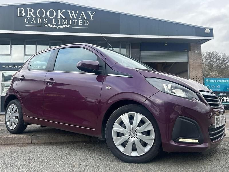Used Peugeot 108 Active 68 HP (50 kW) 2015 Mauve/purple Hatchback