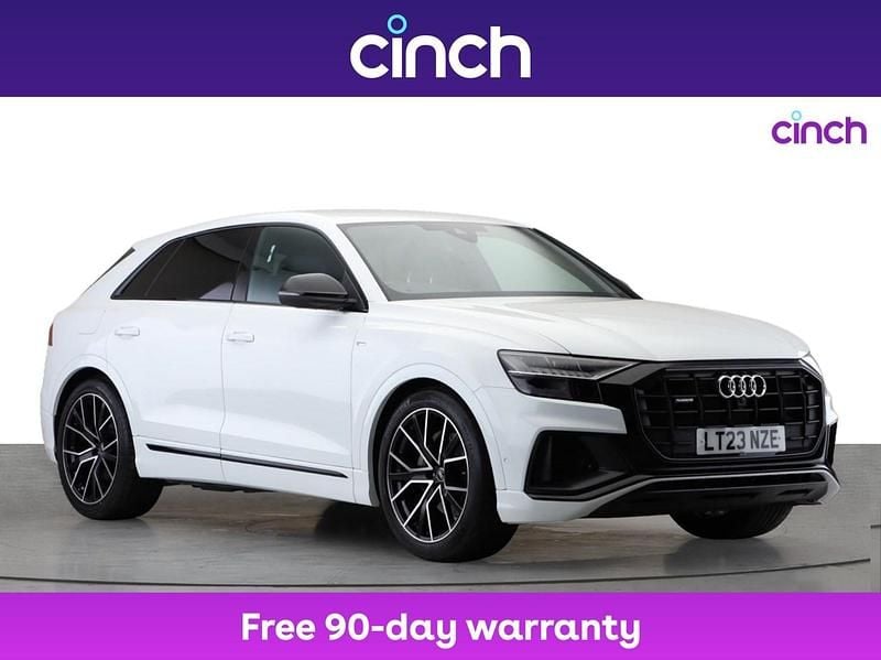 White Used 2023 Audi Q8 Black Edition SUV | £44,099 (Fair price) - Image 1/3