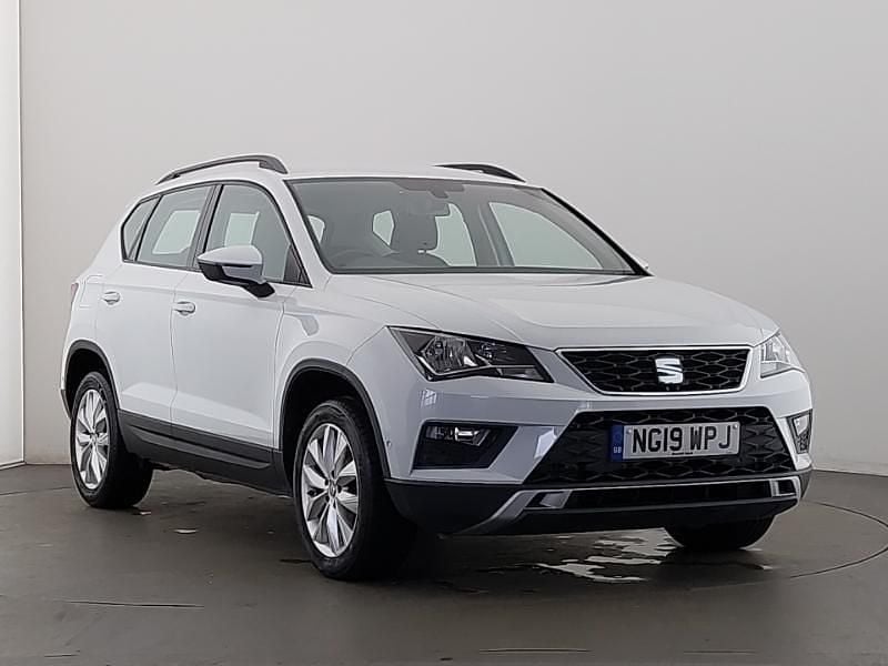 White Used 2019 Seat Ateca Ecomotive SUV | £11,798 (Fair price) - Image 1/4