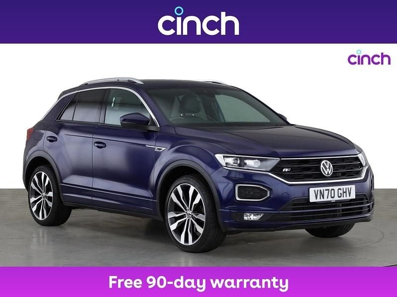 Blue Used 2020 VW T-Roc R-line SUV | £21,049 (Fair price) - Image 1/3