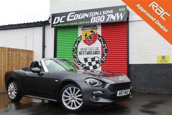Grey Used 2017 Fiat 124 Lusso Plus Cabriolet | £14,750 (Fair price) - Image 1/1