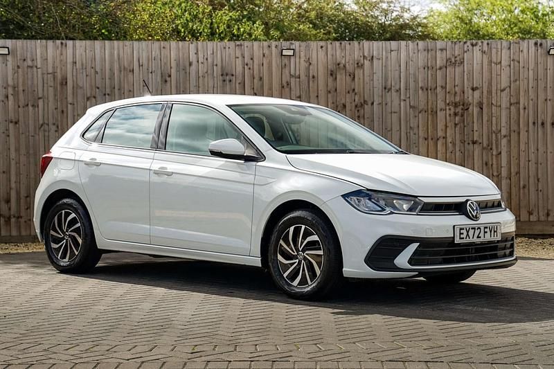 White Used 2022 VW Polo Life Hatchback | £16,995 (A bit pricey) - Image 1/4