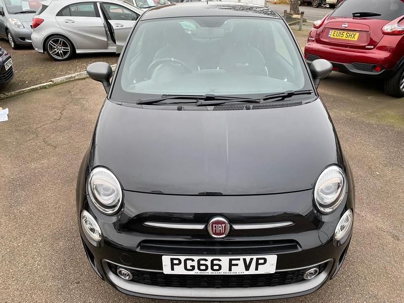 Used Fiat 500 S 69 HP (50 kW) 2016 Black Hatchback