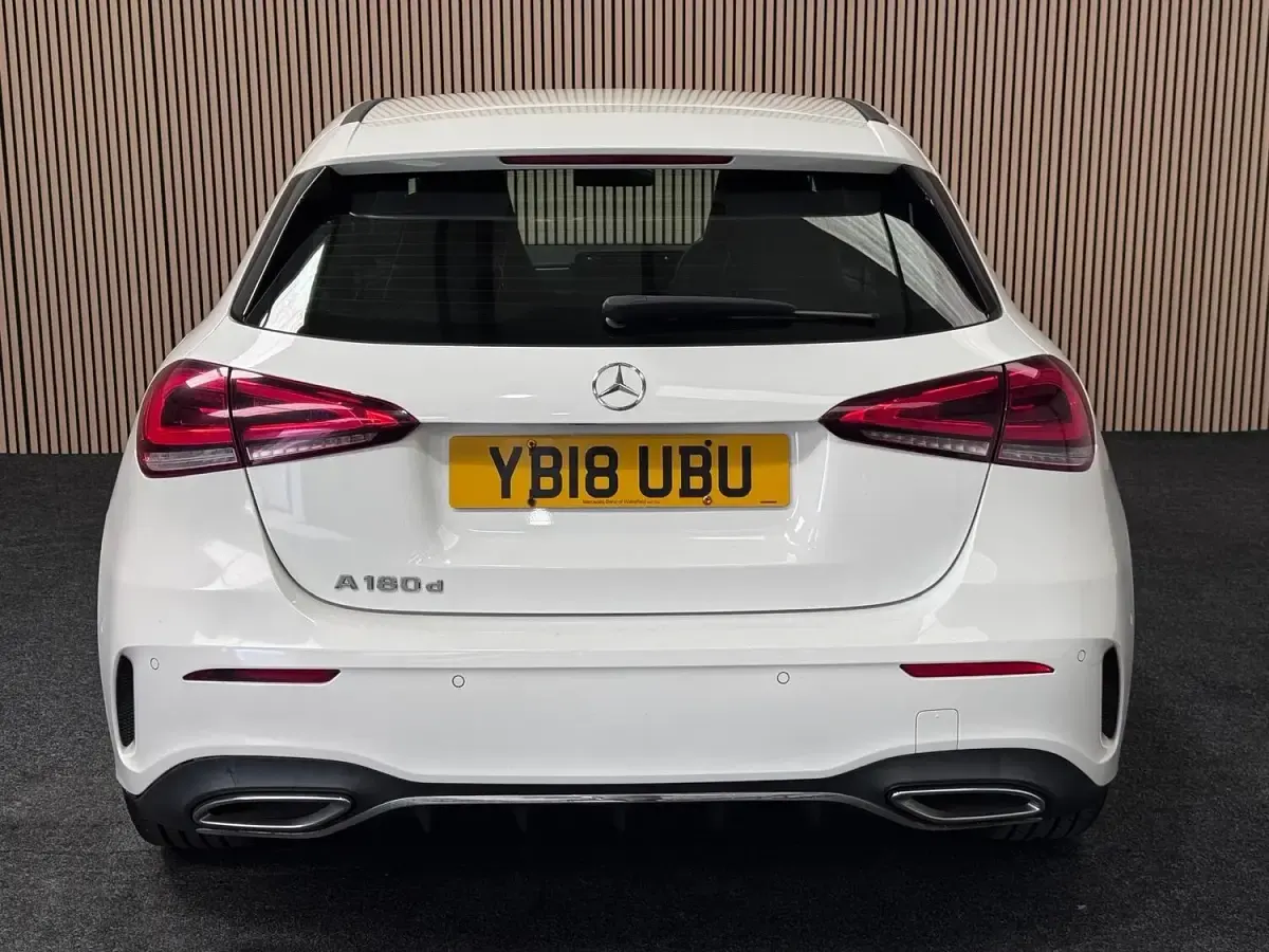 Used Mercedes A180 Executive 2018 White Hatchback