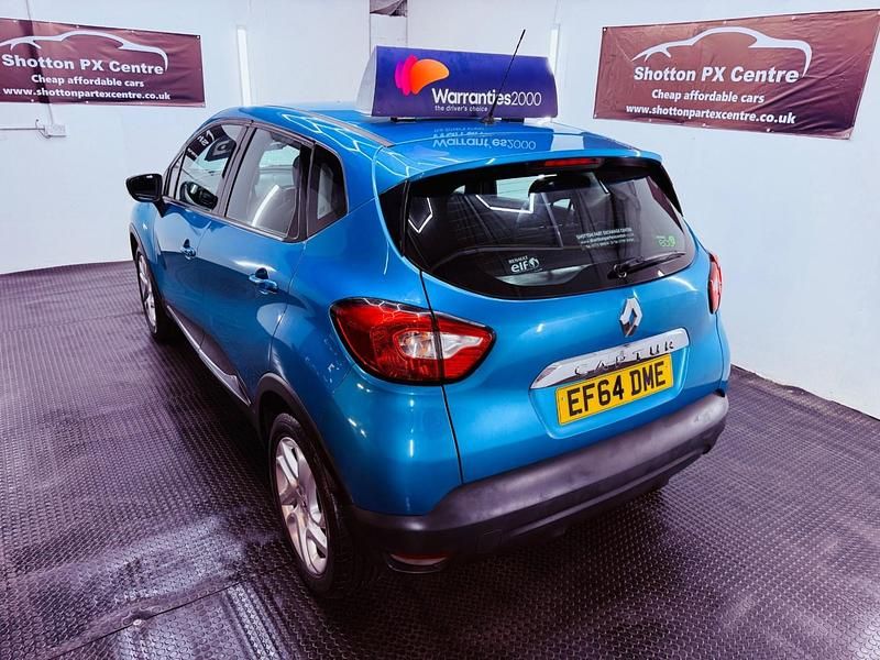 Used Renault Captur Dynamique 90 HP (66 kW) 2014 Blue SUV