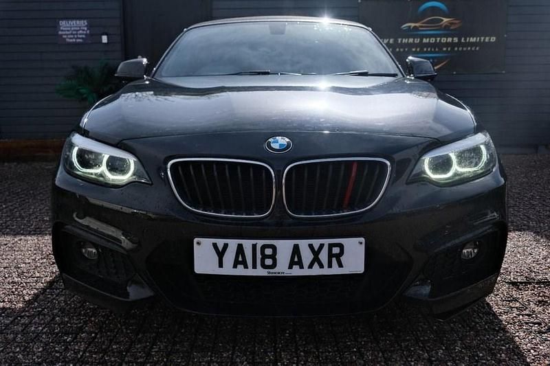 Used BMW 218 M Sport 150 HP (110 kW) 2018 Black Cabriolet