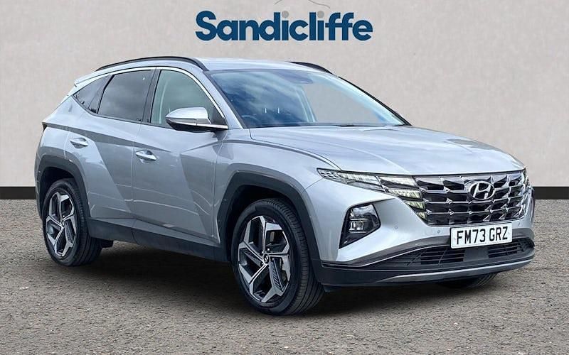 Silver Used 2023 Hyundai Tucson Premium SUV | £25,582 (Fair price) - Image 1/4