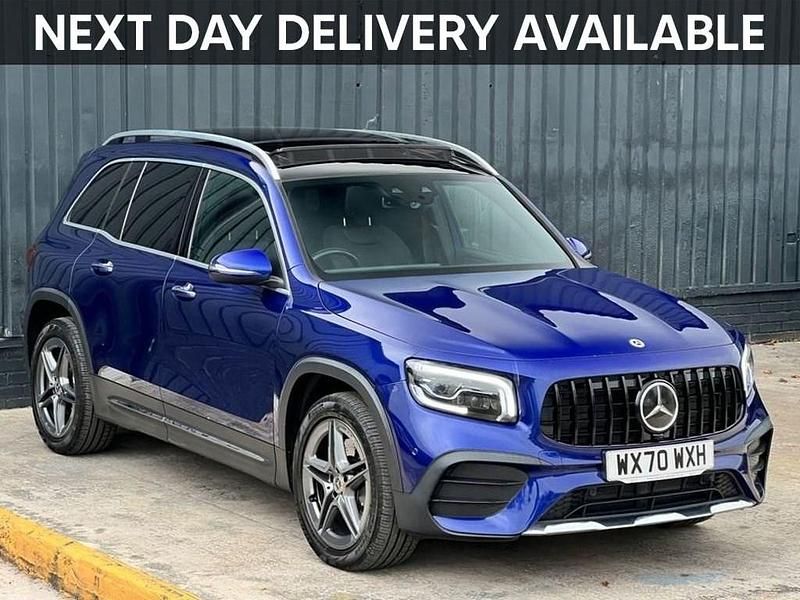 Blue Used 2020 Mercedes GLB220 AMG line SUV | £24,500 (Fair price) - Image 1/3