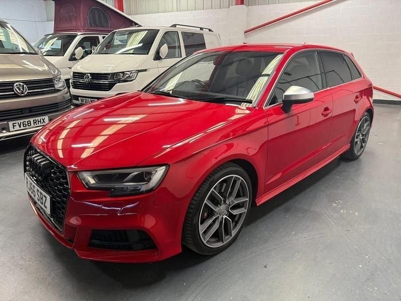 Red Used 2016 Audi S3 Sportback Design Hatchback | £16,499 (Fair price) - Image 1/3