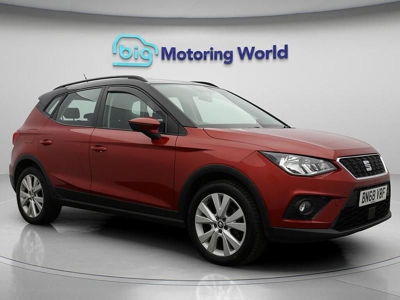 Red Used 2018 Seat Arona SE Technology SUV | £8,700 (Fair price) - Image 1/4