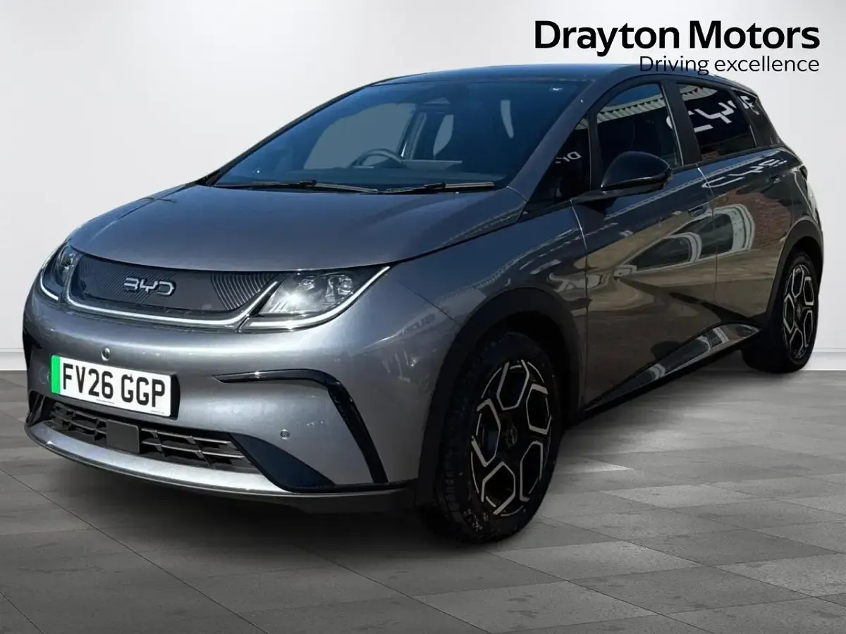 New BYD Dolphin Design 150 kW (204 HP) 2026 Grey Hatchback