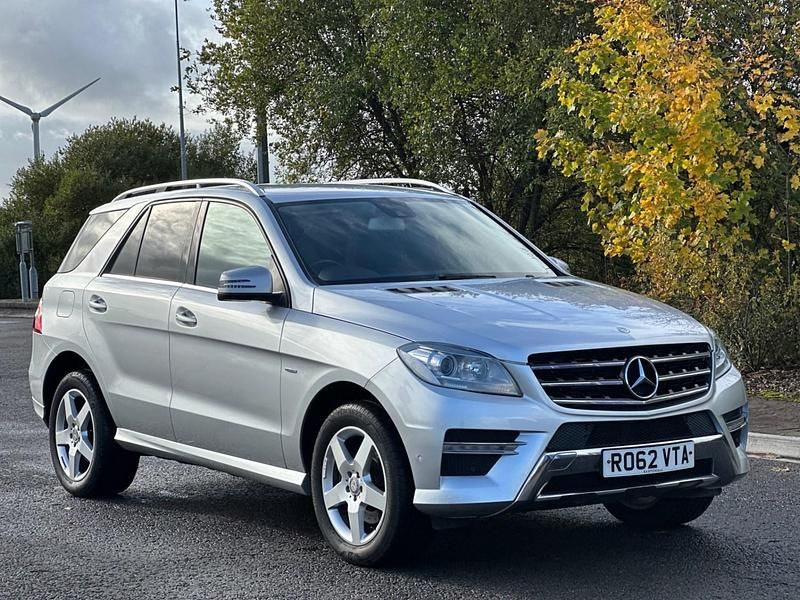 Silver Used 2012 Mercedes ML350 SUV | £8,495 (Fair price) - Image 1/4