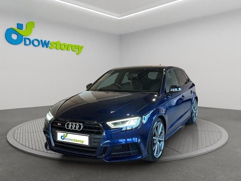 Used Audi S3 Sportback Black Edition 2017 Blue Hatchback