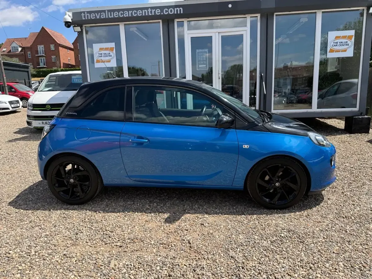 Used Vauxhall Adam 70 HP (51 kW) 2018 Blue Hatchback