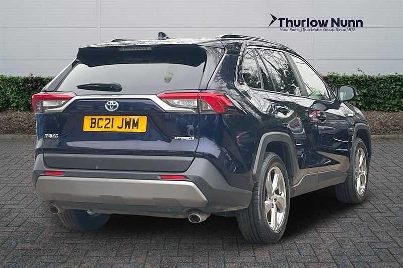 Used Toyota RAV4 Hybrid Design 218 HP (160 kW) 2021 Blue SUV