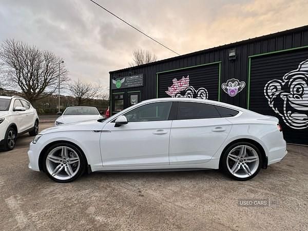 Begagnad Audi A5 S-Line 2017 Vit Sportkupé