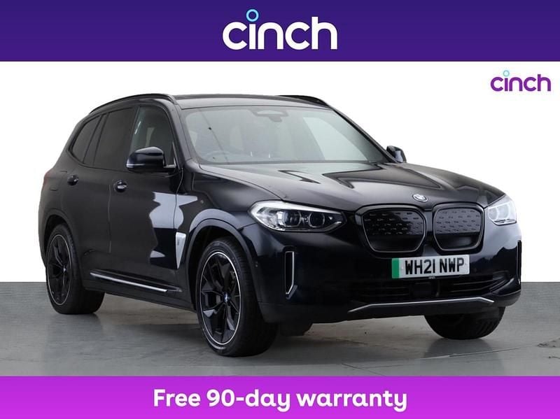 Black Used 2021 BMW iX3 Impressive SUV | £18,349 (Good price) - Image 1/3