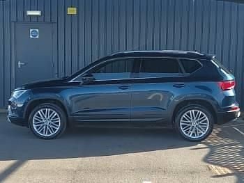 Used Seat Ateca XCELLENCE 150 HP (110 kW) 2019 Blue SUV