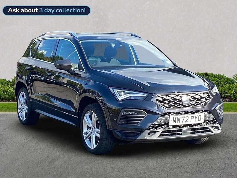 Black Used 2022 Seat Ateca 4Drive SUV | £22,199 (Fair price) - Image 1/4