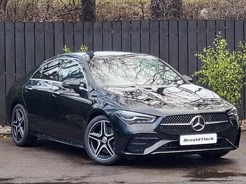 Black New 2025 Mercedes CLA200 Executive Coupe | £35,398 (Good price) - Image 1/4