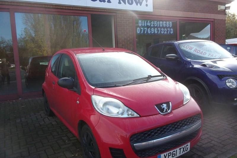 Red Used 2012 Peugeot 107 Hatchback | £1,000 (Fair price) - Image 1/1