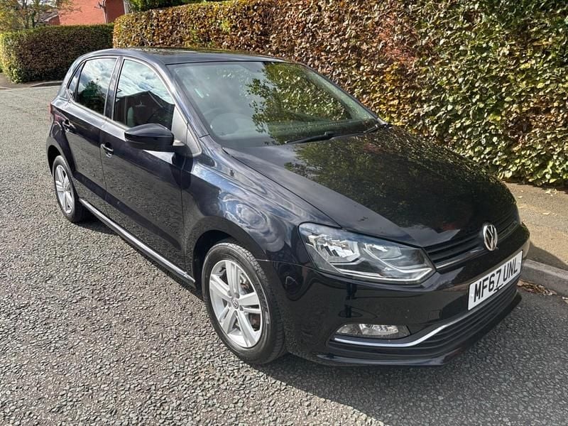 Black Used 2017 VW Polo Edition Hatchback | £8,595 (Fair price) - Image 1/4