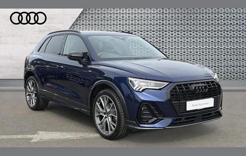 Used Audi Q3 Black Edition 150 HP (110 kW) 2025 Blue SUV