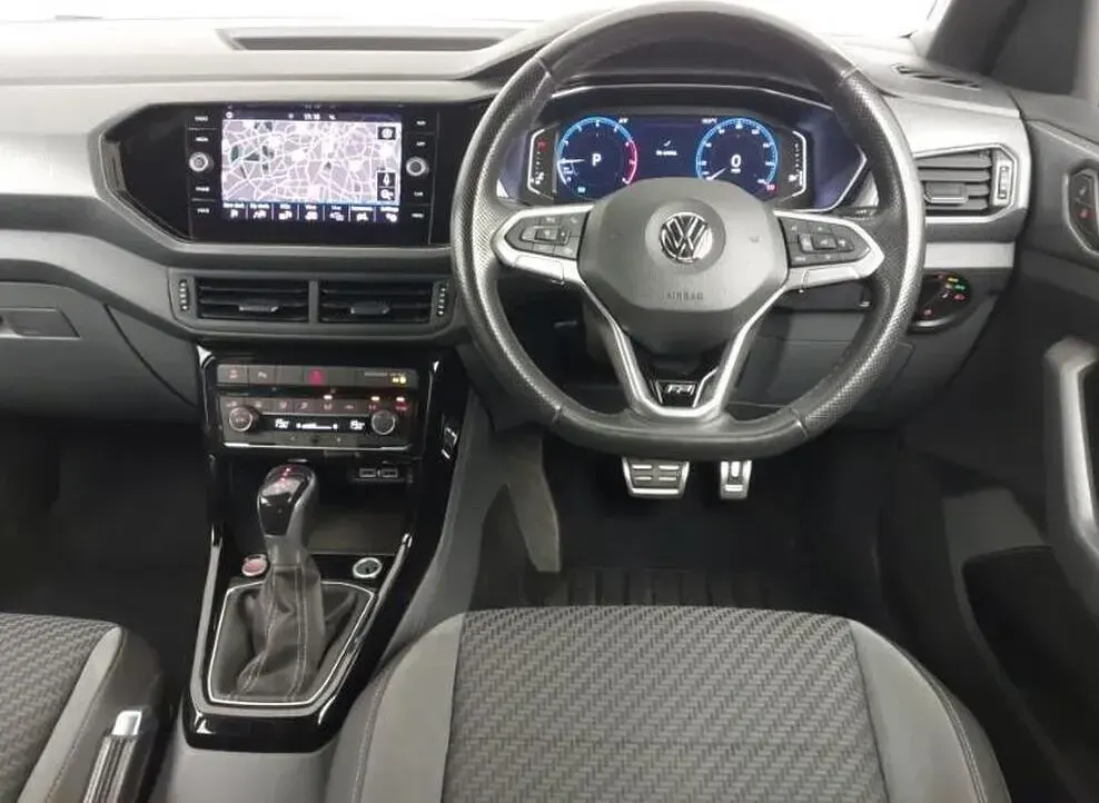 Used VW T-Cross R-line 2019 Orange SUV